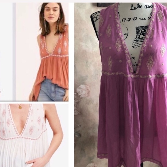 Free People Tops - NWT FREE PEOPLE GODESS BOHO TOP
